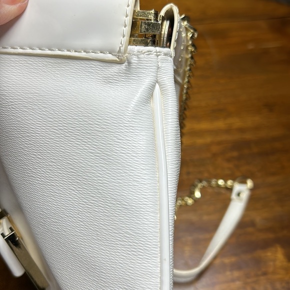 Lulu by Lulu Guinness luxury hand bag gold tone hardware shoulder evening wear - Picture 11 of 13